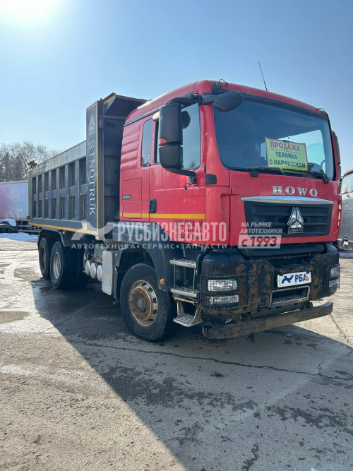 Купить Самосвал HOWO T5G 6x4 б/у (2022 г. 114 550 км)(4034)Сбер комиссия в компании Русбизнесавто - изображение 0