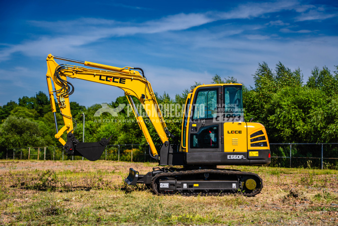 Купить Экскаватор гусеничный LGCE E660FL (Квик-каплер гидр, Резиновая гус, Двухпоточная  гидролиния (X3)) в компании Русбизнесавто - изображение 0