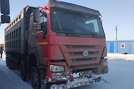 Самосвал HOWO T5G 8x4 б/у (2022г., 129 947км.)(4328)-Сбер комиссия 