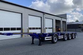 WIELTON NS 4 P40 (контейнеровоз 4 оси 40 футов ССУ 1100 мм)