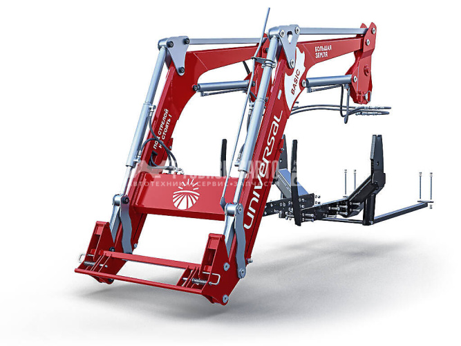 Купить Погрузчик навесной фронтальный "Универсал Basic+" (БРС,БРО) - Большая земля в компании Русбизнесавто - изображение 1
