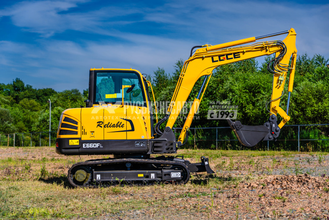 Купить Экскаватор гусеничный LGCE E660FL (Квик-каплер гидр, Резиновая гус, Двухпоточная  гидролиния (X3)) в компании Русбизнесавто - изображение 4