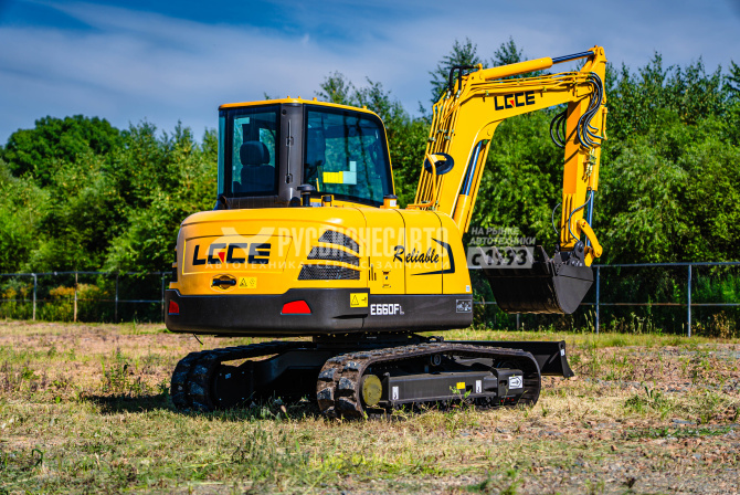Купить Экскаватор гусеничный LGCE E660FL (Квик-каплер гидр, Резиновая гус, Двухпоточная  гидролиния (X3)) в компании Русбизнесавто - изображение 5